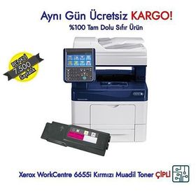 Xerox WorkCentre 6655-106R02753 Kırmızı Muadil Toner