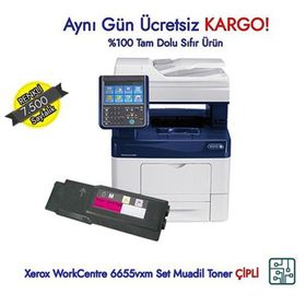 Xerox WorkCentre 6655-106R02753 Kırmızı Muadil Toner