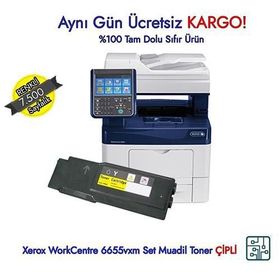 Xerox WorkCentre 6655-106R02754 Sarı Muadil Toner