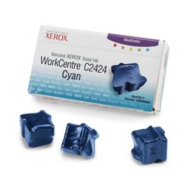 Xerox Workcentre C2424-108R00660 Mavi 3'lü Orijinal Katı Mürekkep
