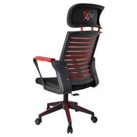 XFly 2395D0545 Kırmızı File Plastik Ayaklı Oyuncu Koltuğu