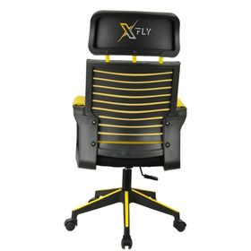 XFly 2395d0551 Sarı File Plastik Ayaklı Oyuncu Koltuğu