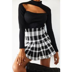 Xhan 02 1KZK3-10787 Kadın Siyah Degaje Detaylı Bluz