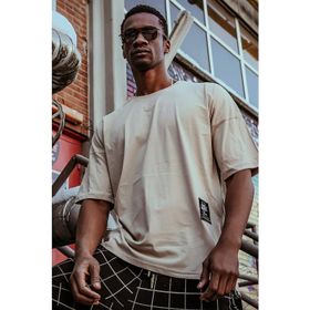 Xhan 1KXE1-44586-22 Krem Erkek T-shirt
