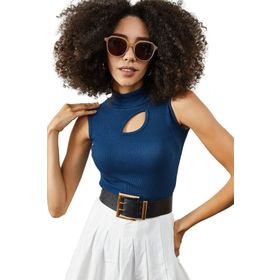 Xhan 2KXK2-45829 Lacivert Kadın Bluz
