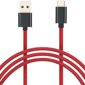 Xiaomi Kırmızı 100 cm Örgülü USB Type C Kablo
