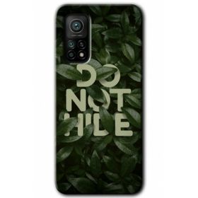 Xiaomi Mi 10 T Hd Desen Baskılı Do Not Hide Arka Kapak Kılıf
