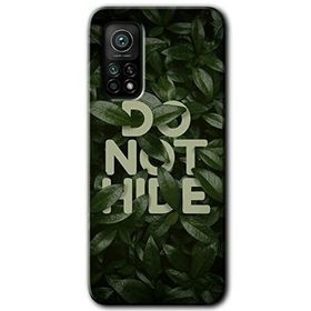Xiaomi Mi 10 T Hd Desen Baskılı Do Not Hide Arka Kapak Kılıf