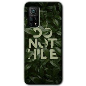 Xiaomi Mi 10 T Hd Desen Baskılı Do Not Hide Arka Kapak Kılıf