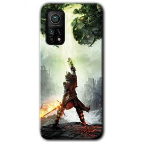 Xiaomi Mi 10 T Hd Desen Baskılı Dragon Hunter Arka Kapak Kılıf
