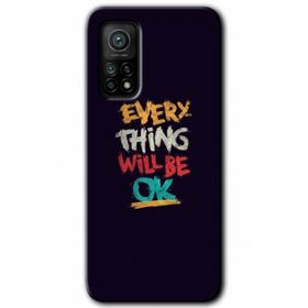 Xiaomi Mi 10 T Hd Desen Baskılı Everything Arka Kapak Kılıf