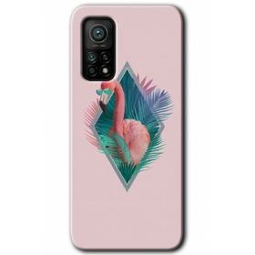 Xiaomi Mi 10 T Hd Desen Baskılı Flamingo Arka Kapak Kılıf