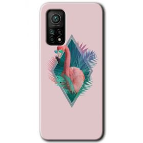 Xiaomi Mi 10 T Hd Desen Baskılı Flamingo Arka Kapak Kılıf