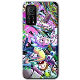 Xiaomi Mi 10 T Hd Desen Baskılı Graffiti Çizgi Film Arka Kapak Kılıf