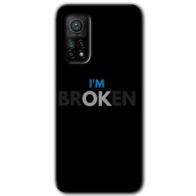 Xiaomi Mi 10 T Hd Desen Baskılı Im Broken Arka Kapak Kılıf