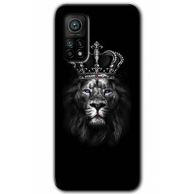Xiaomi Mi 10 T Hd Desen Baskılı King Lion Arka Kapak Kılıf