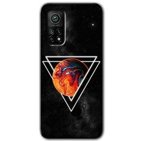Xiaomi Mi 10 T Hd Desen Baskılı Kızıl Gezegen Arka Kapak Kılıf