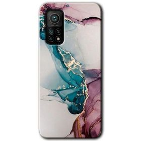 Xiaomi Mi 10 T Hd Desen Baskılı Liquid Mermer Arka Kapak Kılıf