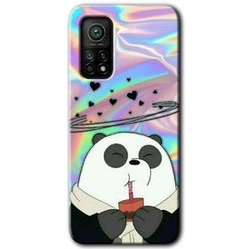 Xiaomi Mi 10 T Hd Desen Baskılı Milkshake Panda Arka Kapak Kılıf