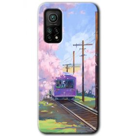 Xiaomi Mi 10 T Hd Desen Baskılı Rails Paint Arka Kapak Kılıf
