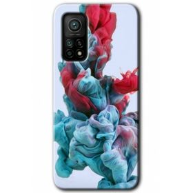 Xiaomi Mi 10 T Hd Desen Baskılı Renkli Karışım Arka Kapak Kılıf