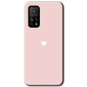Xiaomi Mi 10 T Hd Desen Baskılı Sade Kalp Arka Kapak Kılıf