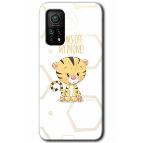 Xiaomi Mi 10 T Hd Desen Baskılı Sevimli Kedi 1 Arka Kapak Kılıf
