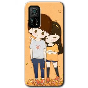 Xiaomi Mi 10 T Hd Desen Baskılı Şıpsevdi Çift Arka Kapak Kılıf