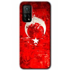 Xiaomi Mi 10 T Pro Hd Desen Baskılı Albayrak 2 Arka Kapak Kılıf