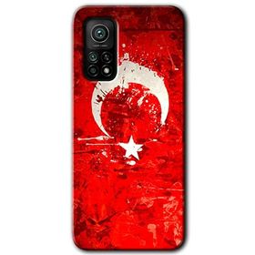 Xiaomi Mi 10 T Pro Hd Desen Baskılı Albayrak 2 Arka Kapak Kılıf