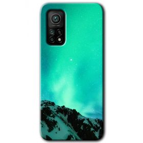 Xiaomi Mi 10 T Pro Hd Desen Baskılı Aurora Arka Kapak Kılıf