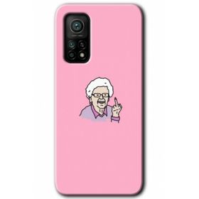 Xiaomi Mi 10 T Pro Hd Desen Baskılı Bad Grandmother Arka Kapak Kılıf