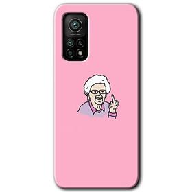 Xiaomi Mi 10 T Pro Hd Desen Baskılı Bad Grandmother Arka Kapak Kılıf