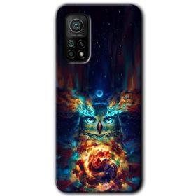 Xiaomi Mi 10 T Pro Hd Desen Baskılı Ballı Baykuş Arka Kapak Kılıf