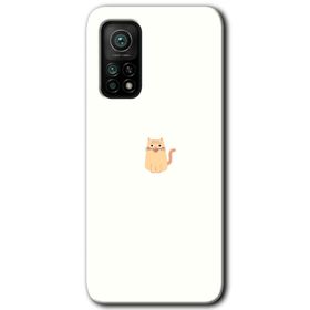 Xiaomi Mi 10 T Pro Hd Desen Baskılı Cat Minimalism Arka Kapak Kılıf