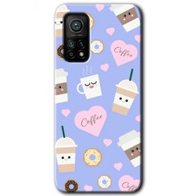 Xiaomi Mi 10 T Pro Hd Desen Baskılı Coffee Cake Arka Kapak Kılıf