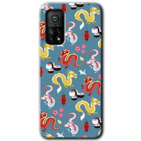 Xiaomi Mi 10 T Pro Hd Desen Baskılı Funky Dragon Arka Kapak Kılıf