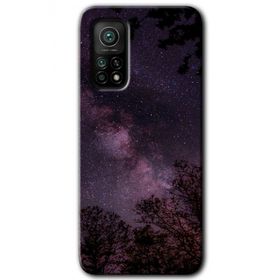 Xiaomi Mi 10 T Pro Hd Desen Baskılı Gece Galaksi Arka Kapak Kılıf