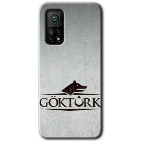 Xiaomi Mi 10 T Pro Hd Desen Baskılı Göktürk Arka Kapak Kılıf
