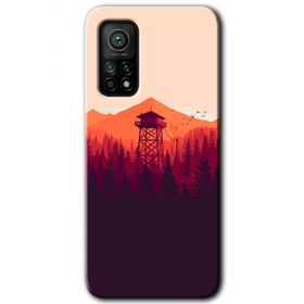 Xiaomi Mi 10 T Pro Hd Desen Baskılı Gözlem Kulesi Arka Kapak Kılıf