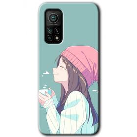 Xiaomi Mi 10 T Pro Hd Desen Baskılı Happy Girl Arka Kapak Kılıf