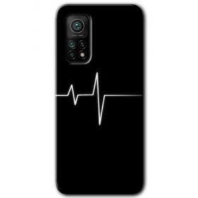 Xiaomi Mi 10 T Pro Hd Desen Baskılı Heart Rytm Arka Kapak Kılıf