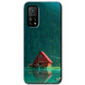 Xiaomi Mi 10 T Pro Hd Desen Baskılı House In Woods Arka Kapak Kılıf
