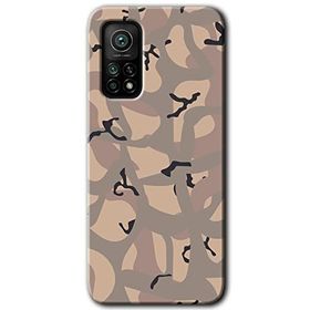Xiaomi Mi 10 T Pro Hd Desen Baskılı Kamuflaj 6 Arka Kapak Kılıf