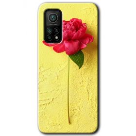 Xiaomi Mi 10 T Pro Hd Desen Baskılı Kırmızı Gül Arka Kapak Kılıf