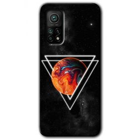 Xiaomi Mi 10 T Pro Hd Desen Baskılı Kızıl Gezegen Arka Kapak Kılıf