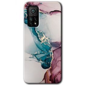Xiaomi Mi 10 T Pro Hd Desen Baskılı Liquid Mermer Arka Kapak Kılıf