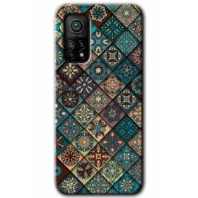Xiaomi Mi 10 T Pro Hd Desen Baskılı Mandala Desen Arka Kapak Kılıf