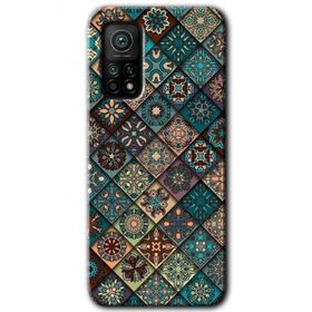 Xiaomi Mi 10 T Pro Hd Desen Baskılı Mandala Desen Arka Kapak Kılıf