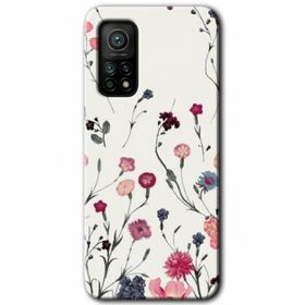 Xiaomi Mi 10 T Pro Hd Desen Baskılı Mat Çiçek Arka Kapak Kılıf